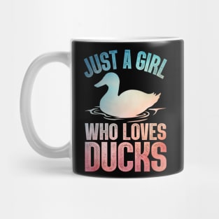 Cool Duck Girls Rubber Duck Yellow Mandarin Ducks Mug